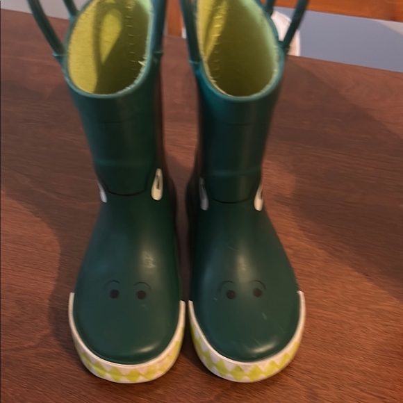 Kids Green Dinosaur Water Shoes - Picture 2 of 5